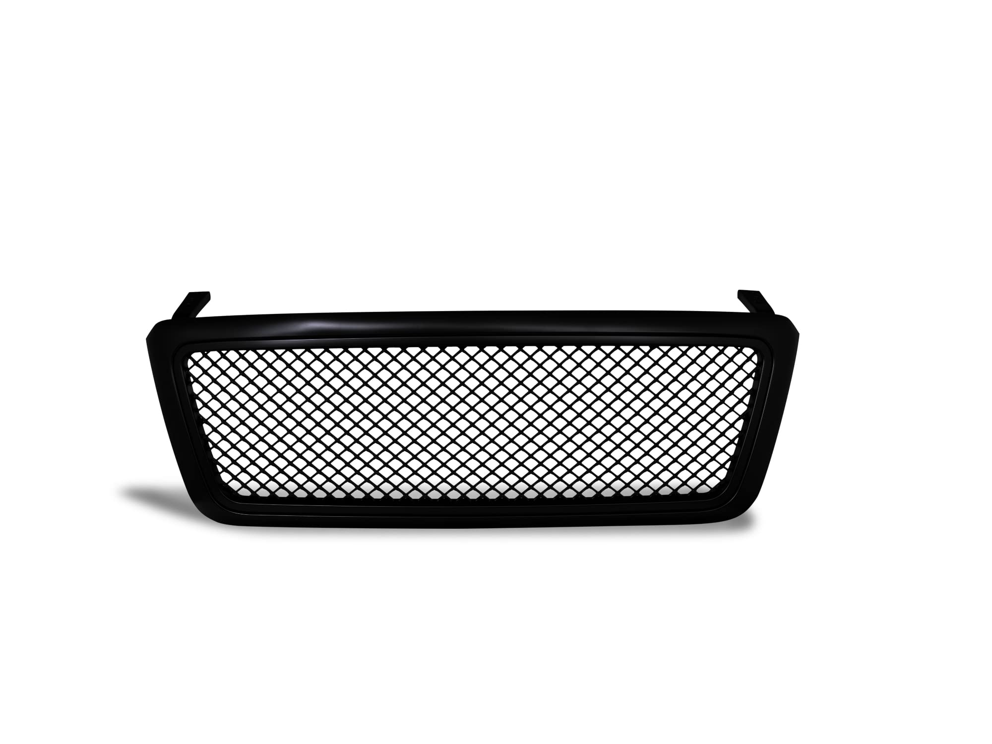 7148208 Armordillo USA Mesh Front Hood Grille - Gloss Black Fits 2004-2008 Ford F150 F-150/2006-2008 Lincoln Mark LT