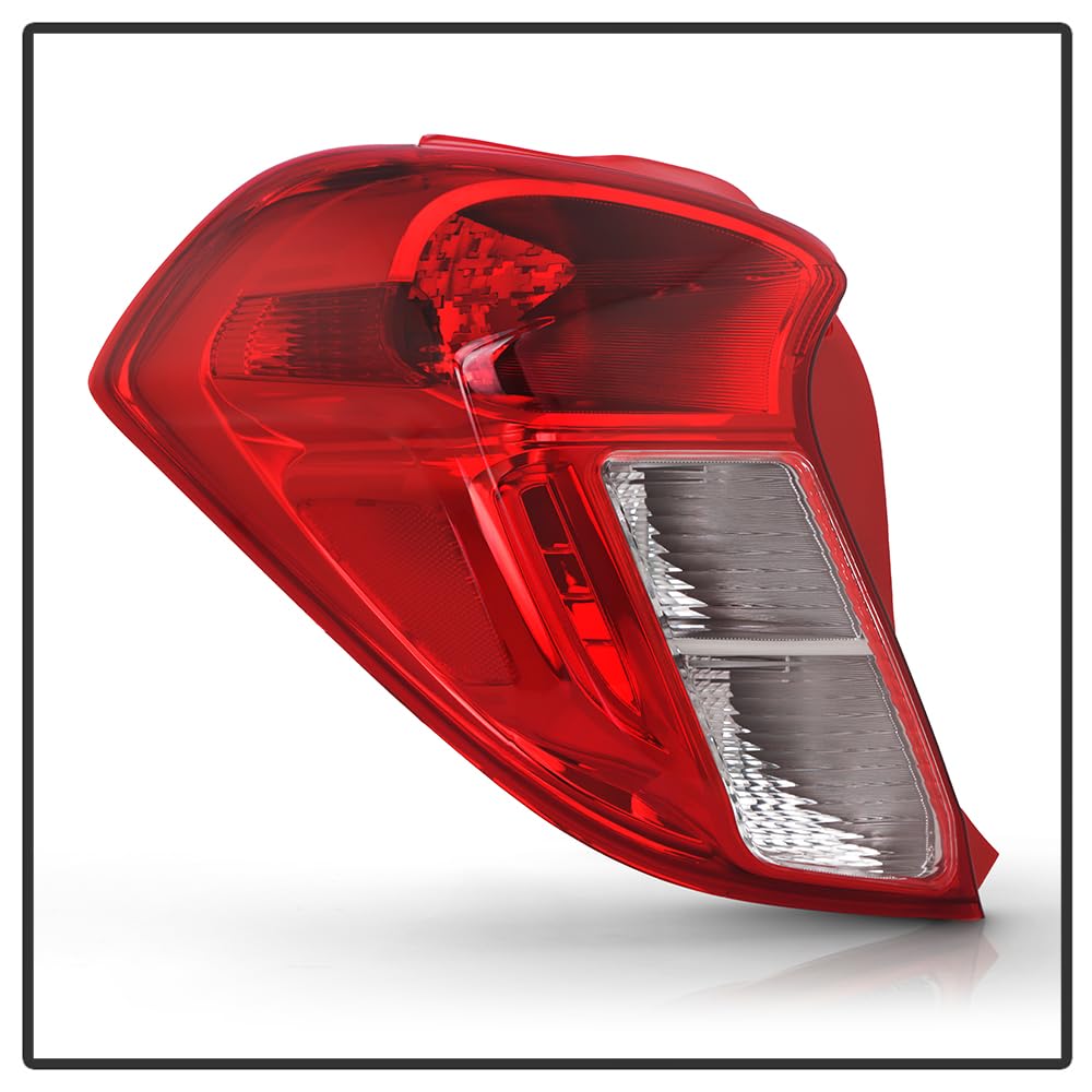 Chevy Spark 16-22 Spyder (POE) Halogen Red Clear Tail Light - OE Left