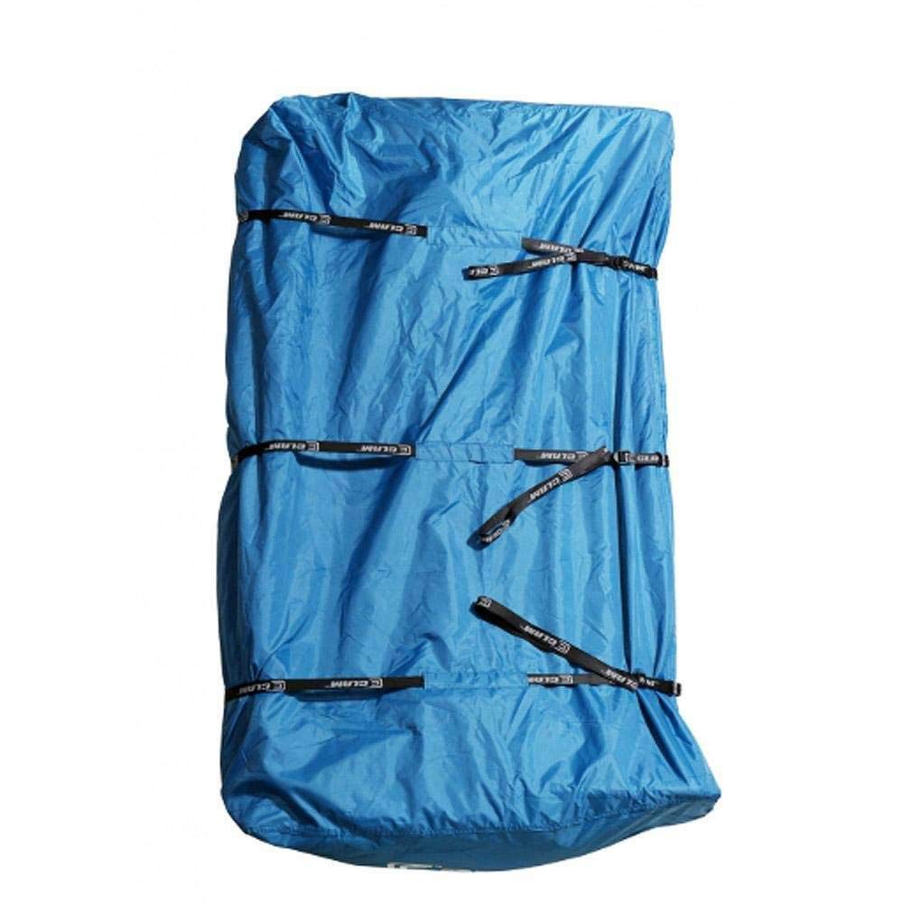 CLAM 12592 Ice Fishing Tent Durable Polyester Shelter Travel Cover for Voyager, Adventure, Tundra, Thermal XL, Large Nordic Sled Models, Blue