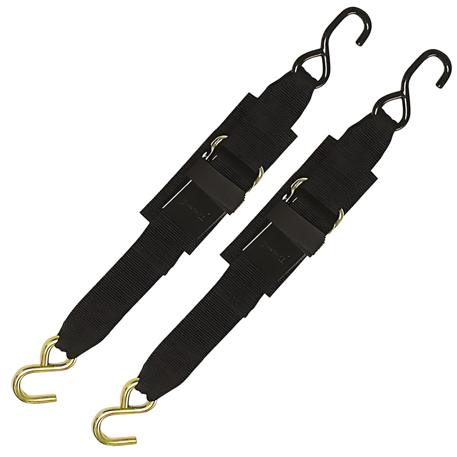 Kwik-Lok BoatBuckle Transom Tie-Down (2-Inch x 4-Feet, Black)