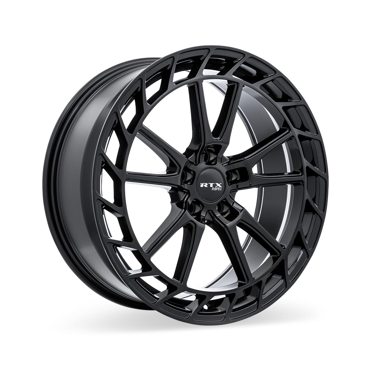 RTX RS05 Wheel Custom - 20x8.5, 40 Offset, 5x108 Bolt Pattern, 63.4mm Hub - Gloss Black Rim