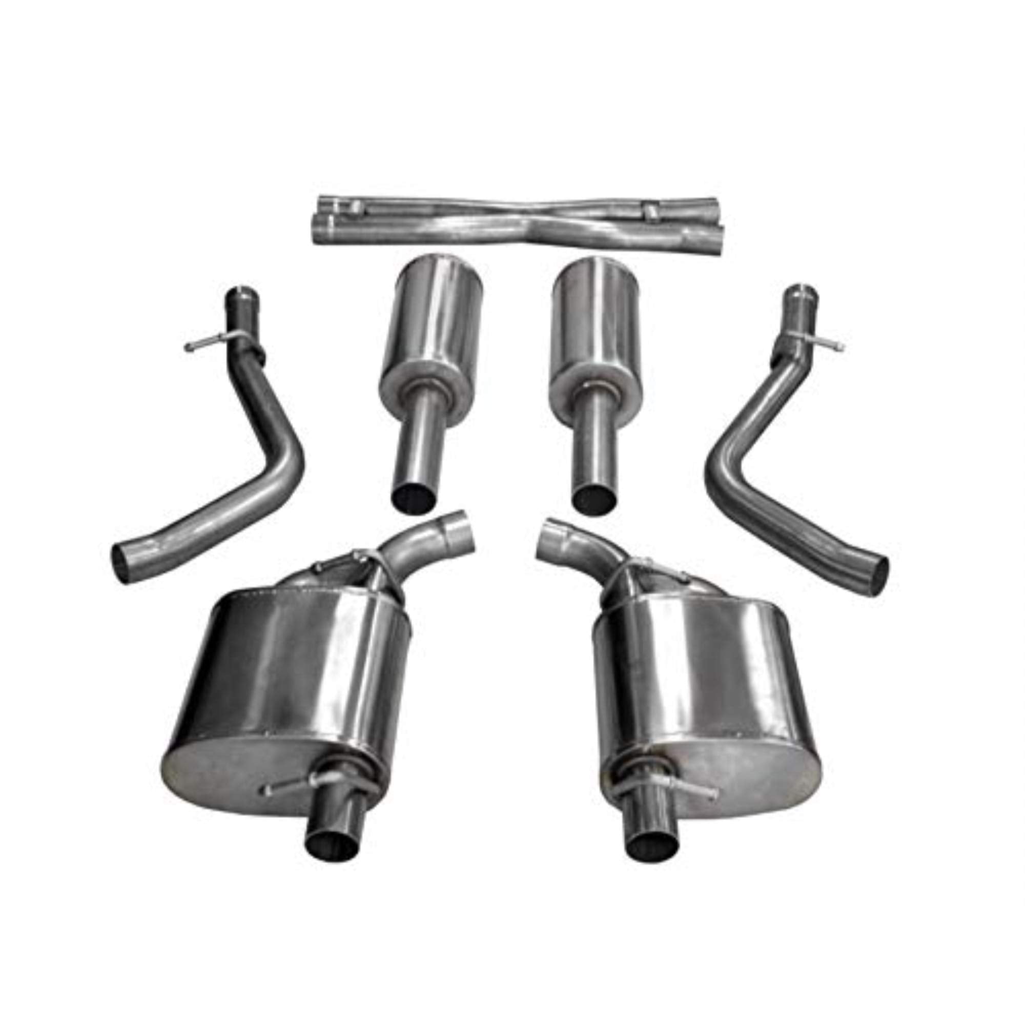 Cat-Back 2.5 IN No Tips (21066) Sport Sound Level | 2015-2022 Challenger 3.6L V6
