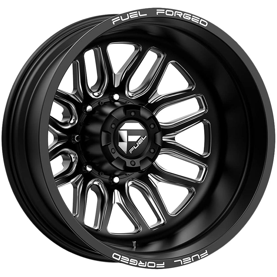 FUEL OFF-ROAD 20X8.25 FF66 8X200-3.33 -202mm MATTE BLACK MILLED - DE6620829235