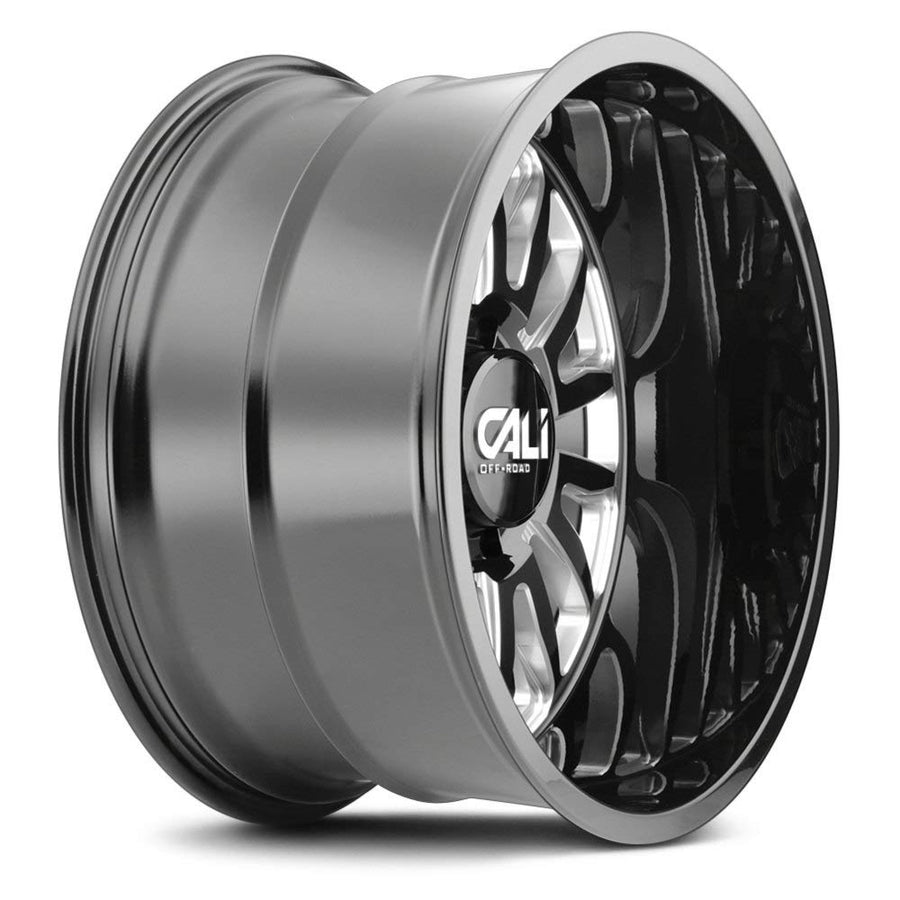 Black CALI OFF-ROAD SUMMIT Wheel with Painted (20 x 10. inches /6 x 135 mm, -25 mm Offset)