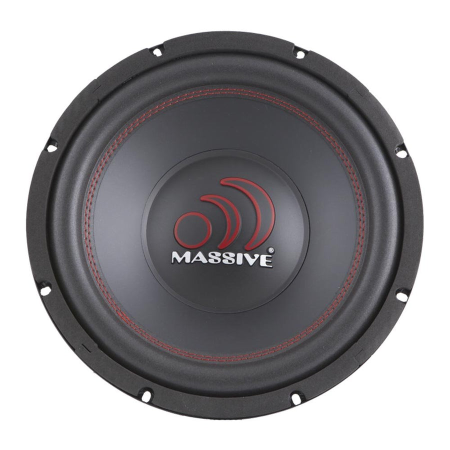 12" Massive Audio 300 Watt RMS Dual 4-Ohm Car Audio Subwoofer TKO124