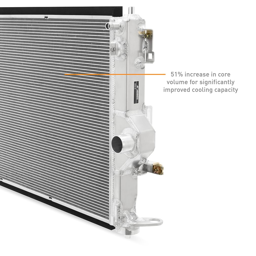 Mishimoto Aluminum Performance Radiator, Compatible with Toyota GR Corolla, 2023+