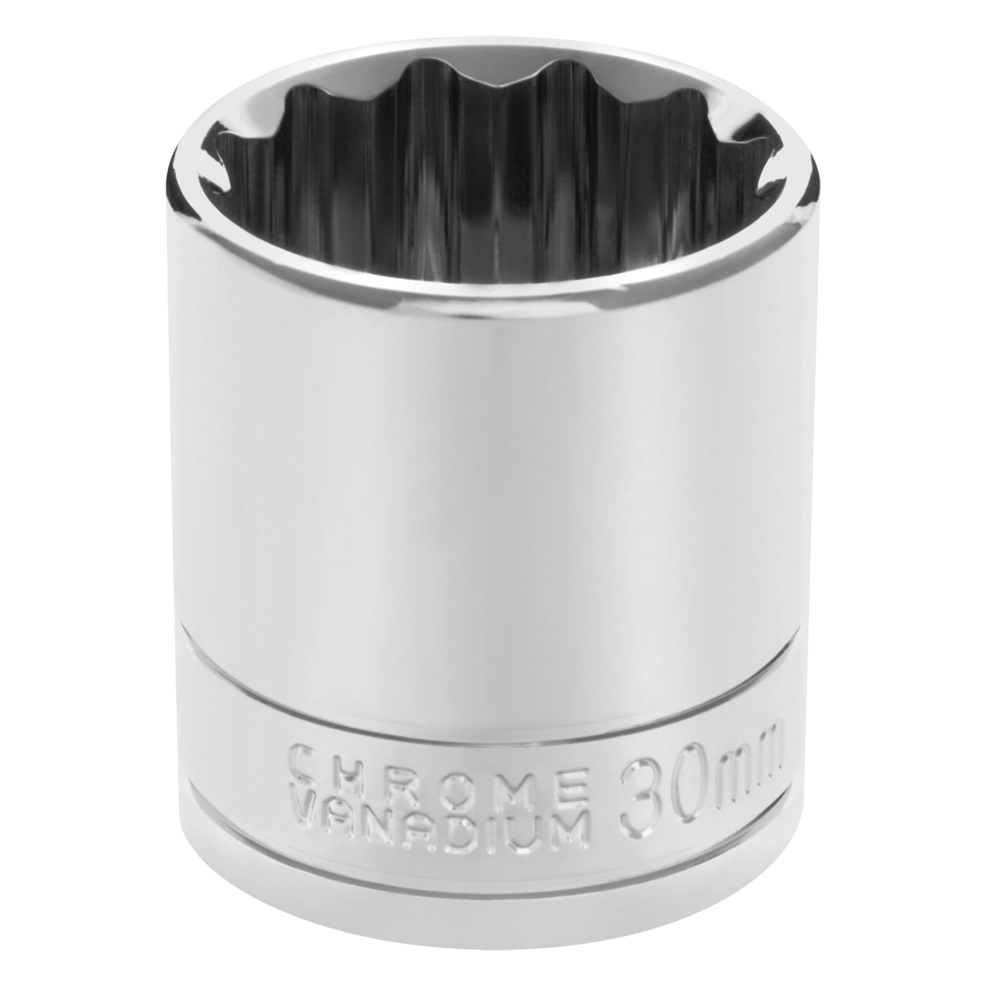 W32830 Performance Tool 1/2-Inch Drive 30mm 12Pt Chrome Vanadium Socket