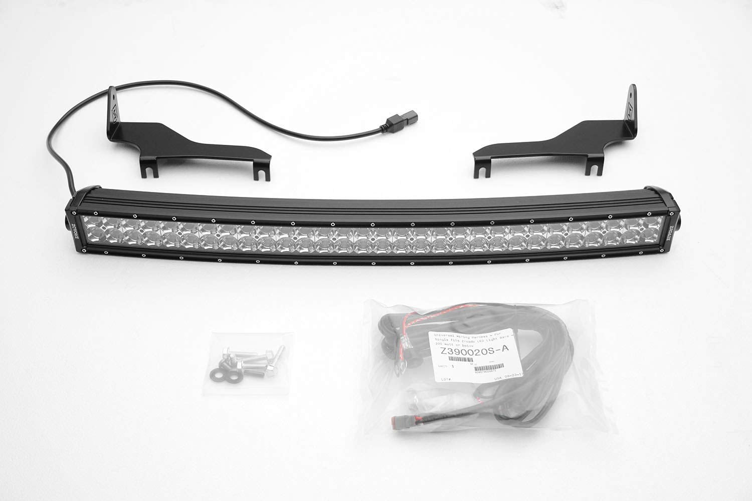 ZROADZ Front Bumper Kit Z325662-KIT, Black, 1 Pack