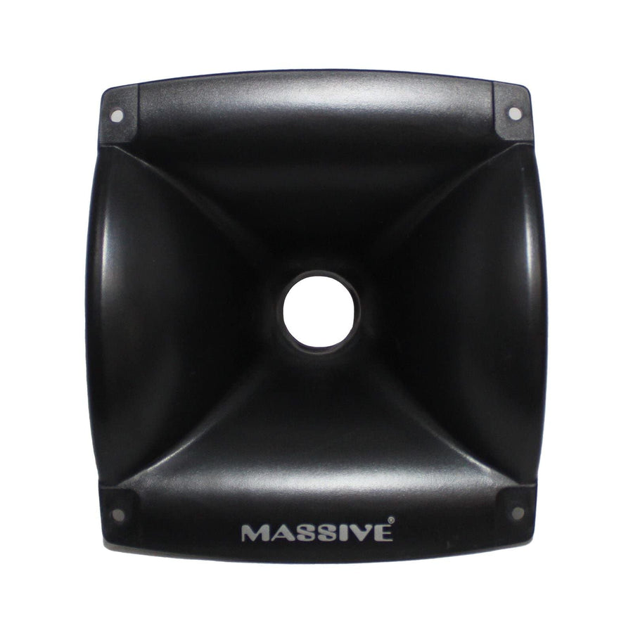 F3 Flare Horn Massive Audio | 1" Bolt-On Compression Driver Horn | High SPL | 90° x 60° Dispersion | Pro Audio & Car Sound Upgrade