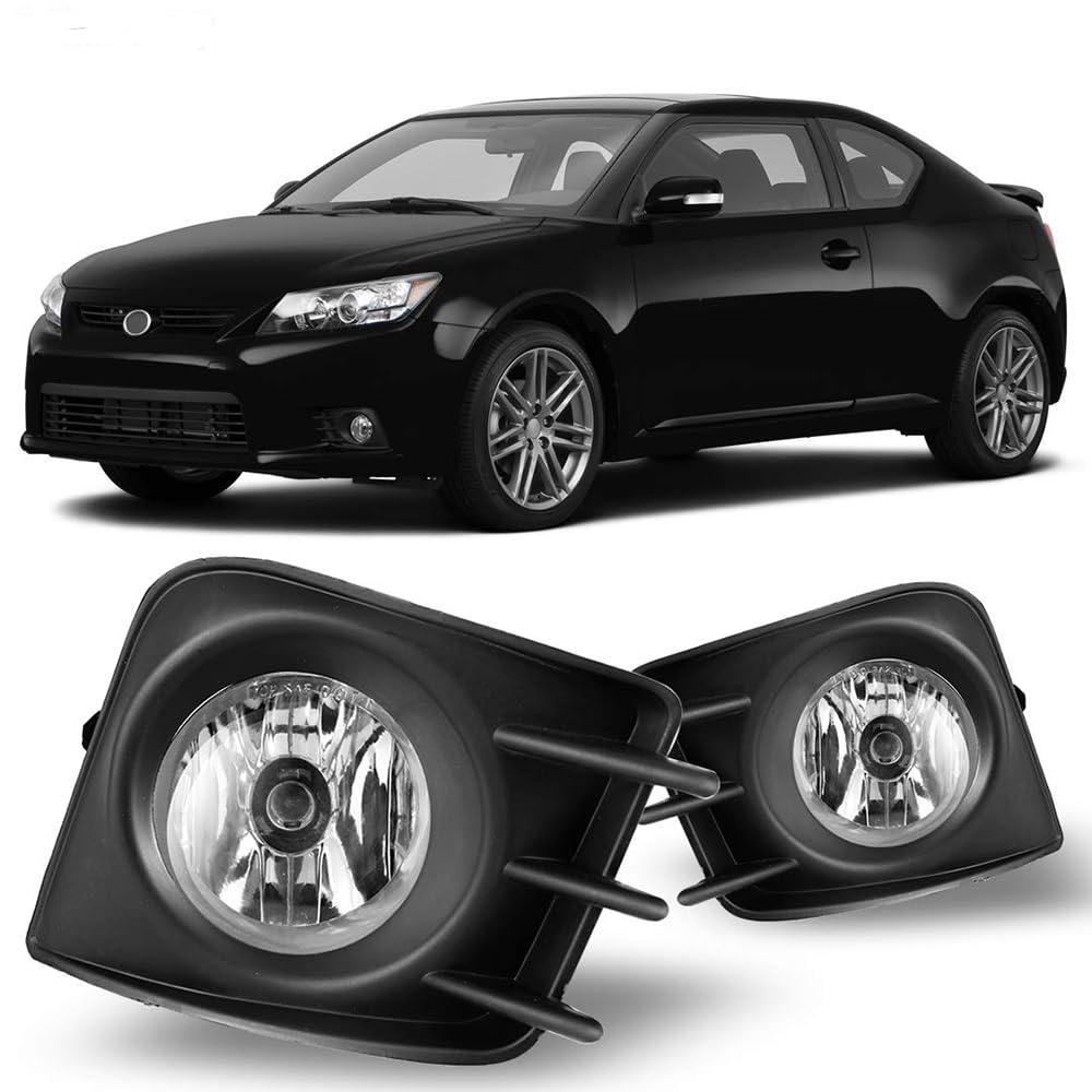 OEM Series Winjet for [2011 2012 2013 Scion tC] Driving Fog Lights + Switch + Wiring Kit