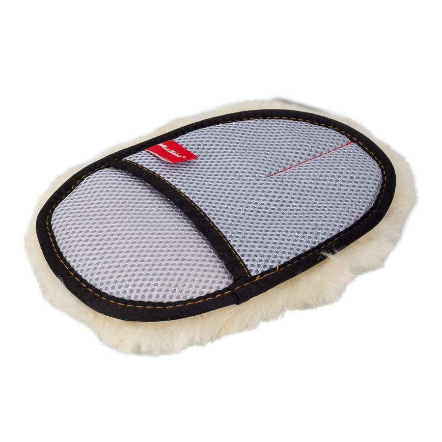 Maxshine Premium Universal Sheepskin Wool Wash Mitt – Ultra-Soft Real Lambswool Glove for Car Washing – Gentle, Scratch-Free Cleaning Pad for Safe Car Detailing & Paint Protection