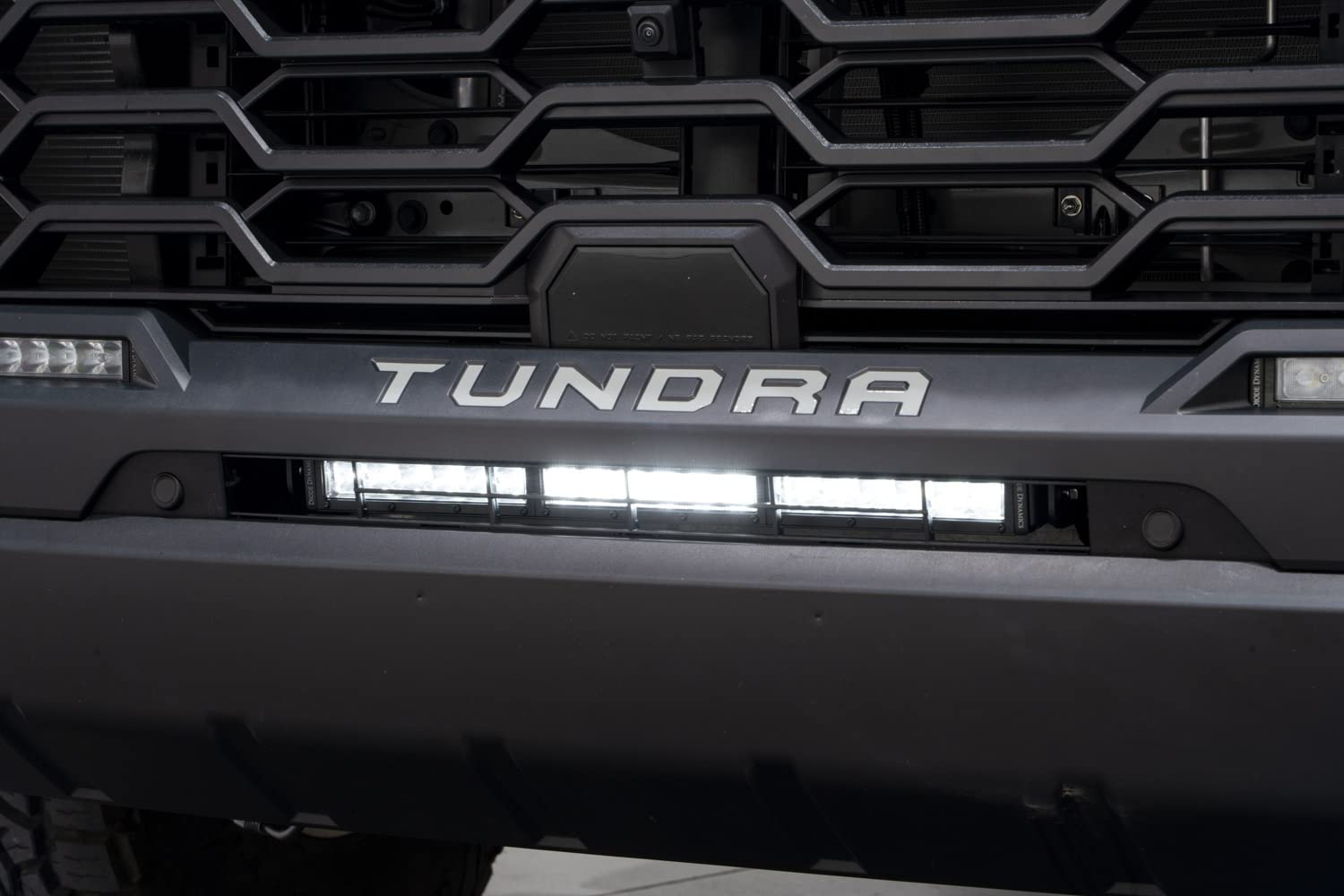 Diode Dynamics 2022+ Toyota Tundra TRD Pro Grille Light Bar Kit - Amber Combo Lights