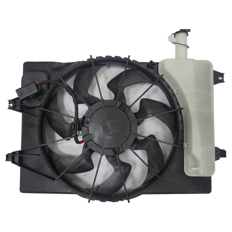 Replacement TYC 624910 Cooling Fan Assembly for Hyundai Elantra