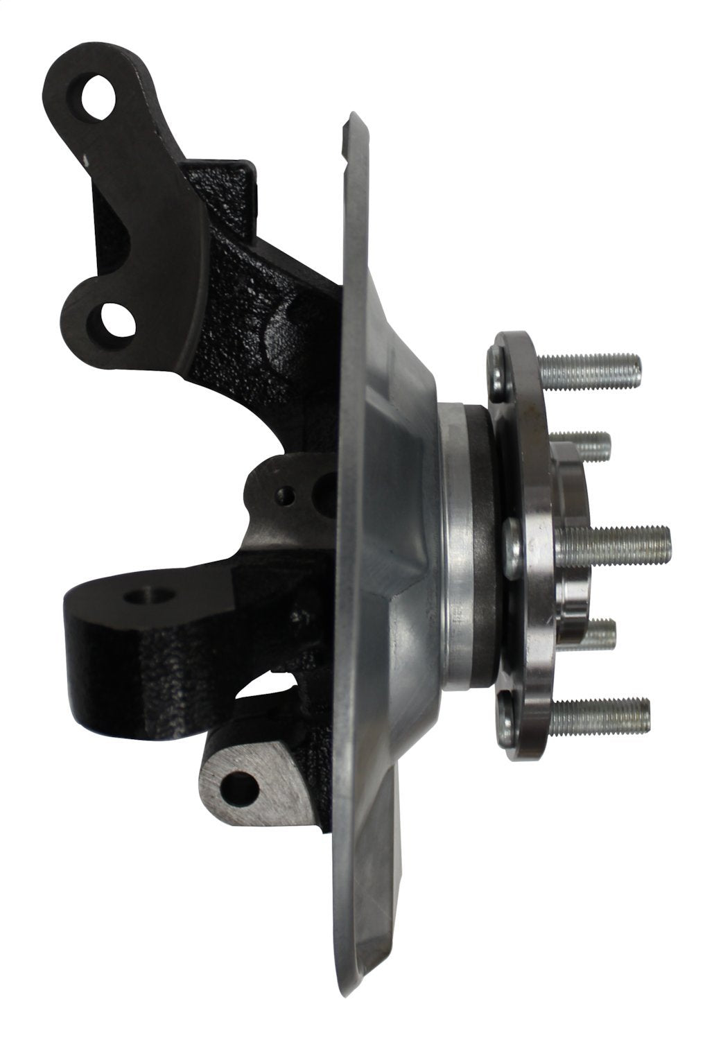 Steering Knuckle and Hub Assembly Crown Automotive 68088498AD, Black Silver