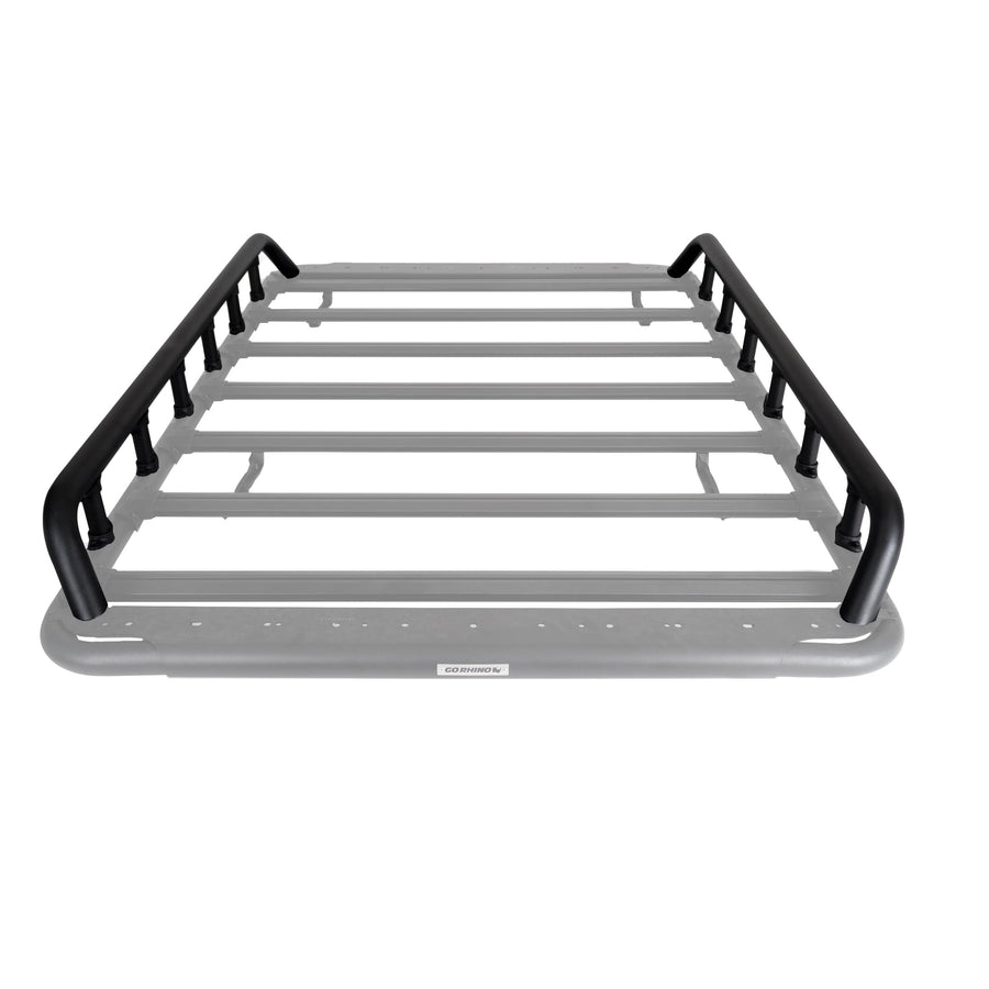 Go Rhino Dual Rail Kit SRM500 | Aluminum, Textured Black | 5935071T | Fits Go Rhino 75" SRM500 Roof Racks