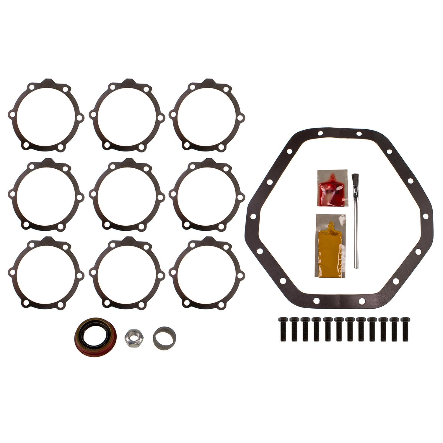 Motive Gear Differential Gear Install Kit GM10.5IKL for GM 10.5" 14-Bolt, 4.10 & Down, Install Kit, Replaces: Ratech 148K, Revolution 25-2023B, Richmond 83-1064-B, Yukon MK GM14T-B