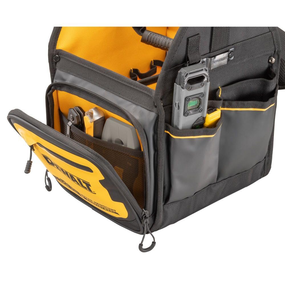 DEWALT Electrician Tool Bag, Storage and Organization, Durable and Water Resistant, 11 Inch (DWST560105)