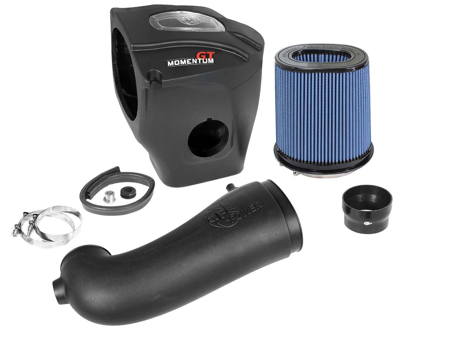 Momentum GT aFe POWER Cold Air Intake System w/Pro 5R Filter, #54-72202, Black