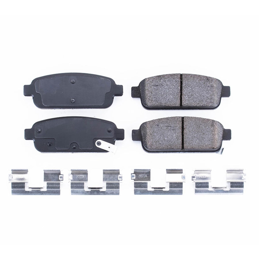 Power Stop Front Brake Kit For Buick Cascada 2016-19 |Encore 2013-17 |Cadillac ELR 2014-16 |Chevrolet Cruze 2011-15 |Verano 2012-17 - Ceramic Brake Pads With Installation Hardware, 17-1468