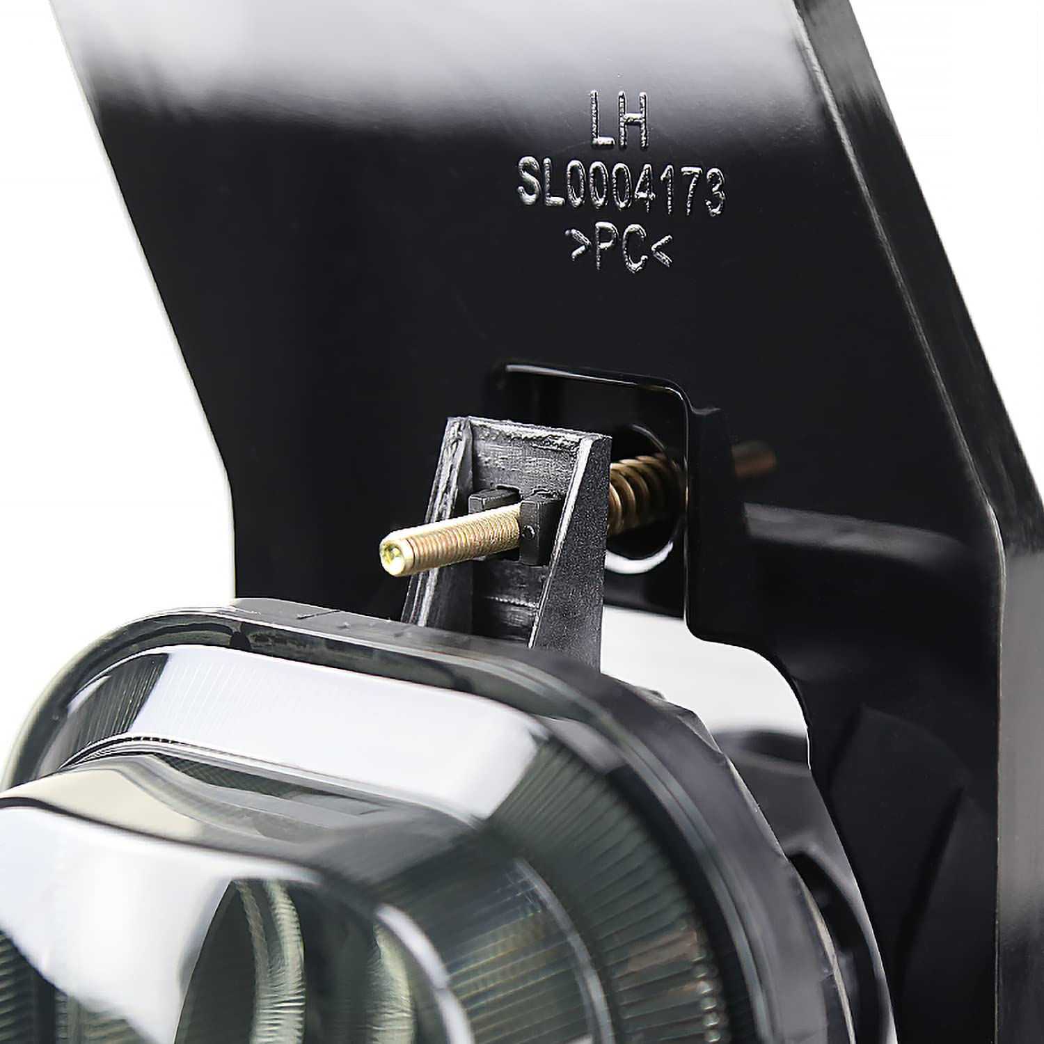 Smoke Fog Lights SPEC-D TUNING Compatible with 1999-2004 Ford F-250, F-350 Super Duty, 2000-2004 Excursion, L+R Pair Assembly