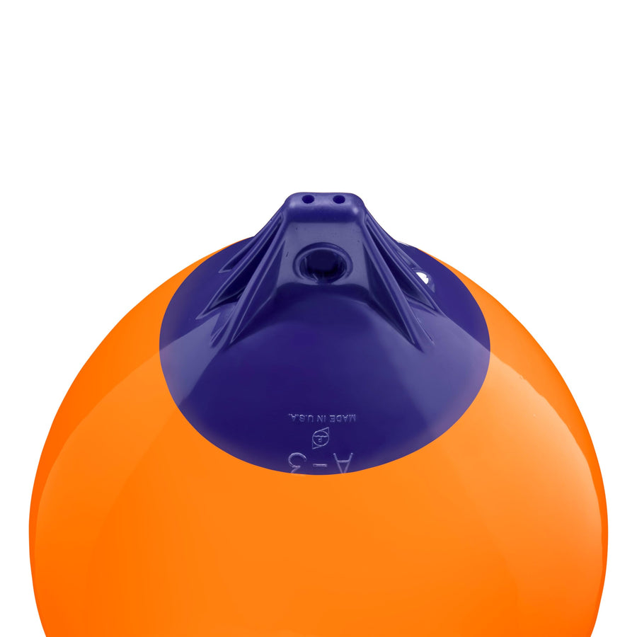 A-3 Standard Blue Ropehold - Orange Polyform A-Series Buoy