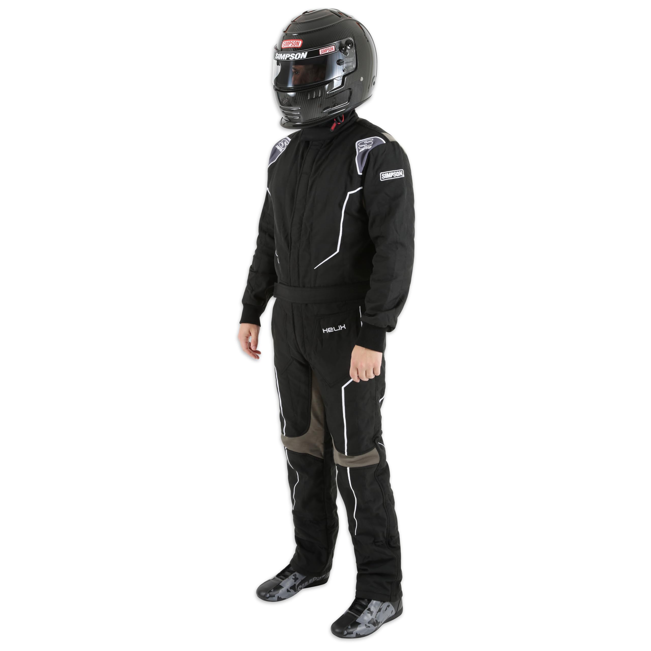 Helix Standard Suit SIMPSON (Large Black/Gray)