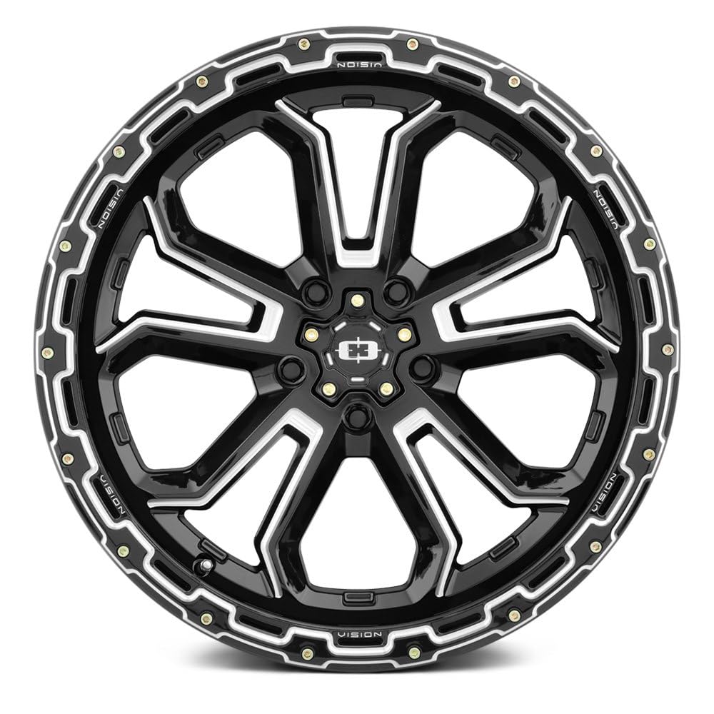 405 Vision Korupt 18x9 5x5" +12mm Black/Milled Wheel Rim 18" Inch