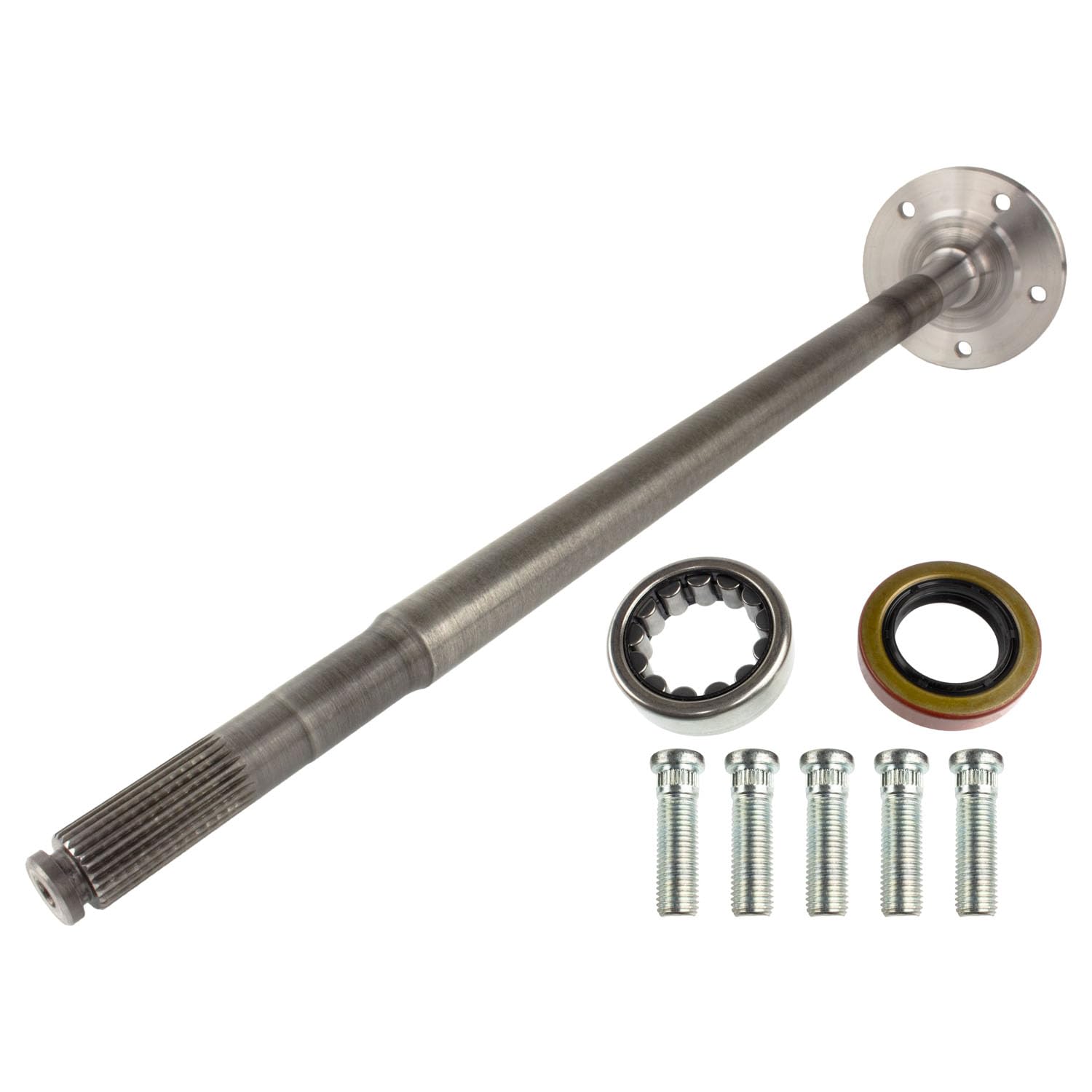 MG27108 TEN Factory Bolt Pattern Spline Drive Axle Shaft Assembly for GM 7.5, 26 Spline Details Left and Right - Fits Chevrolet S10 & GMC S15, Replaces Nitro AXG14035368, GM 14035368, EXCEL 92-25152