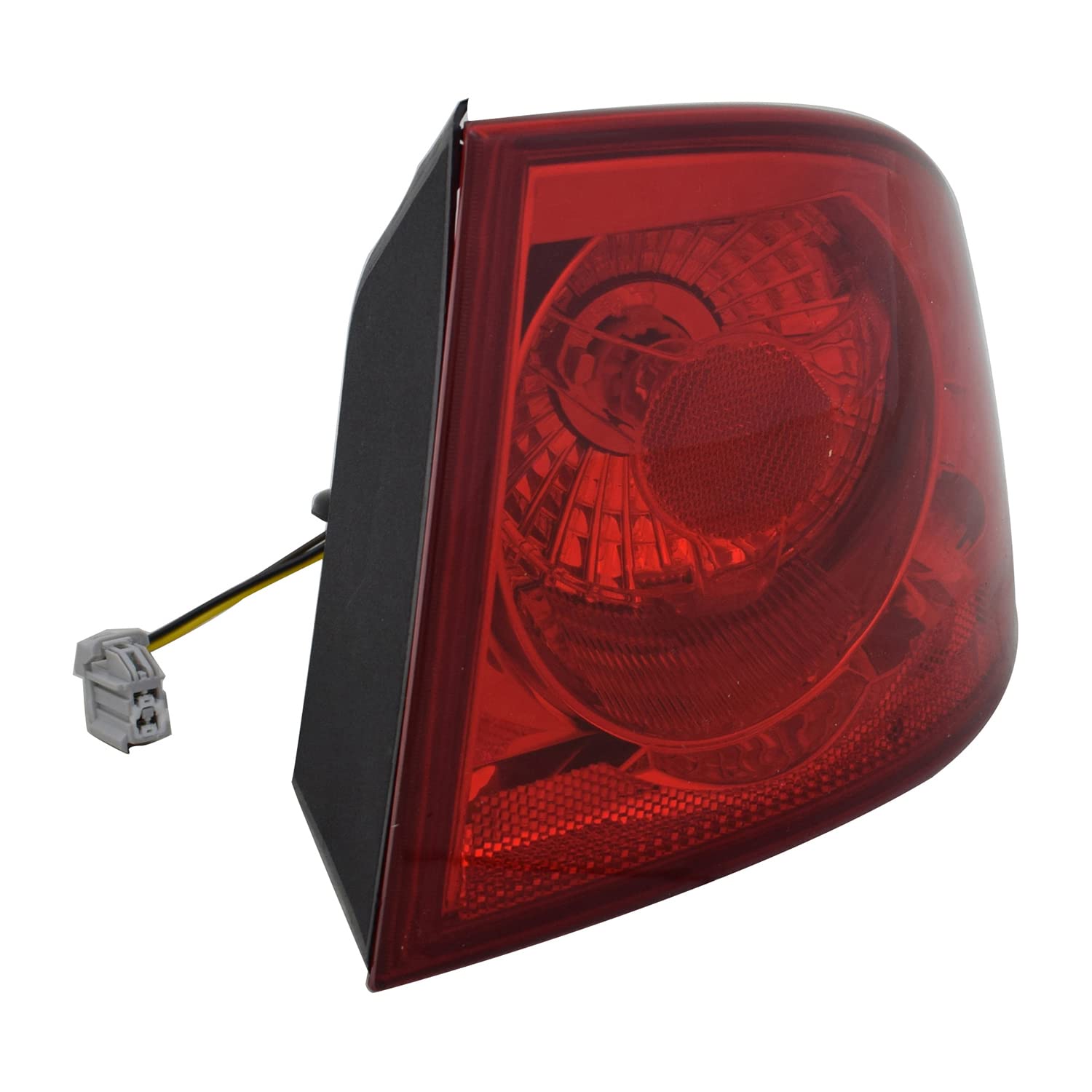 Right TYC Tail Light Assembly Compatible with 2006-2011 Buick Lucerne