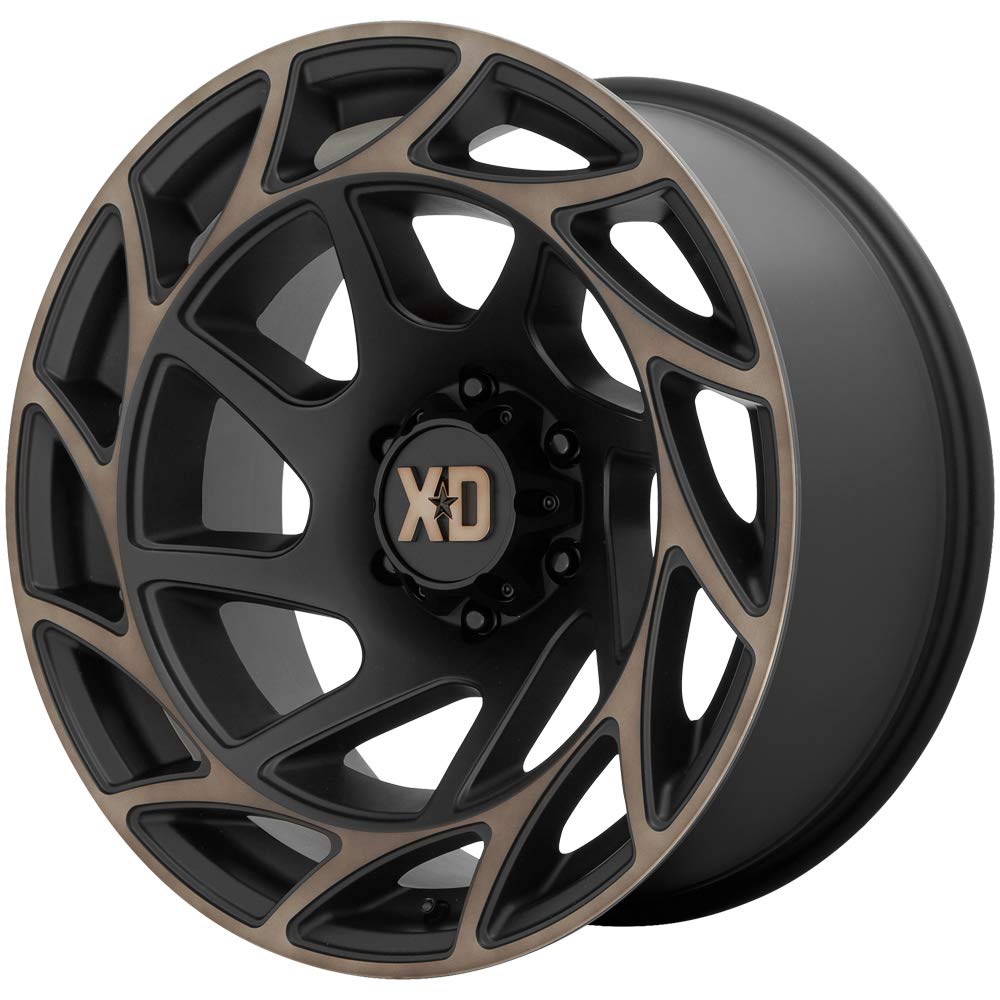 20x9 XD860 ONSLAUGHT, Bolt Pattern: 8x170/, Offset: 0, SATIN BLACK WITH BRONZE TINT, set of 1