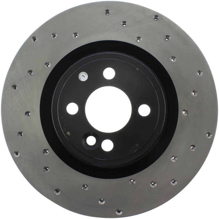 Sport StopTech Cross Drilled Brake Rotor 128.34114L (Front Left), 1 Pack