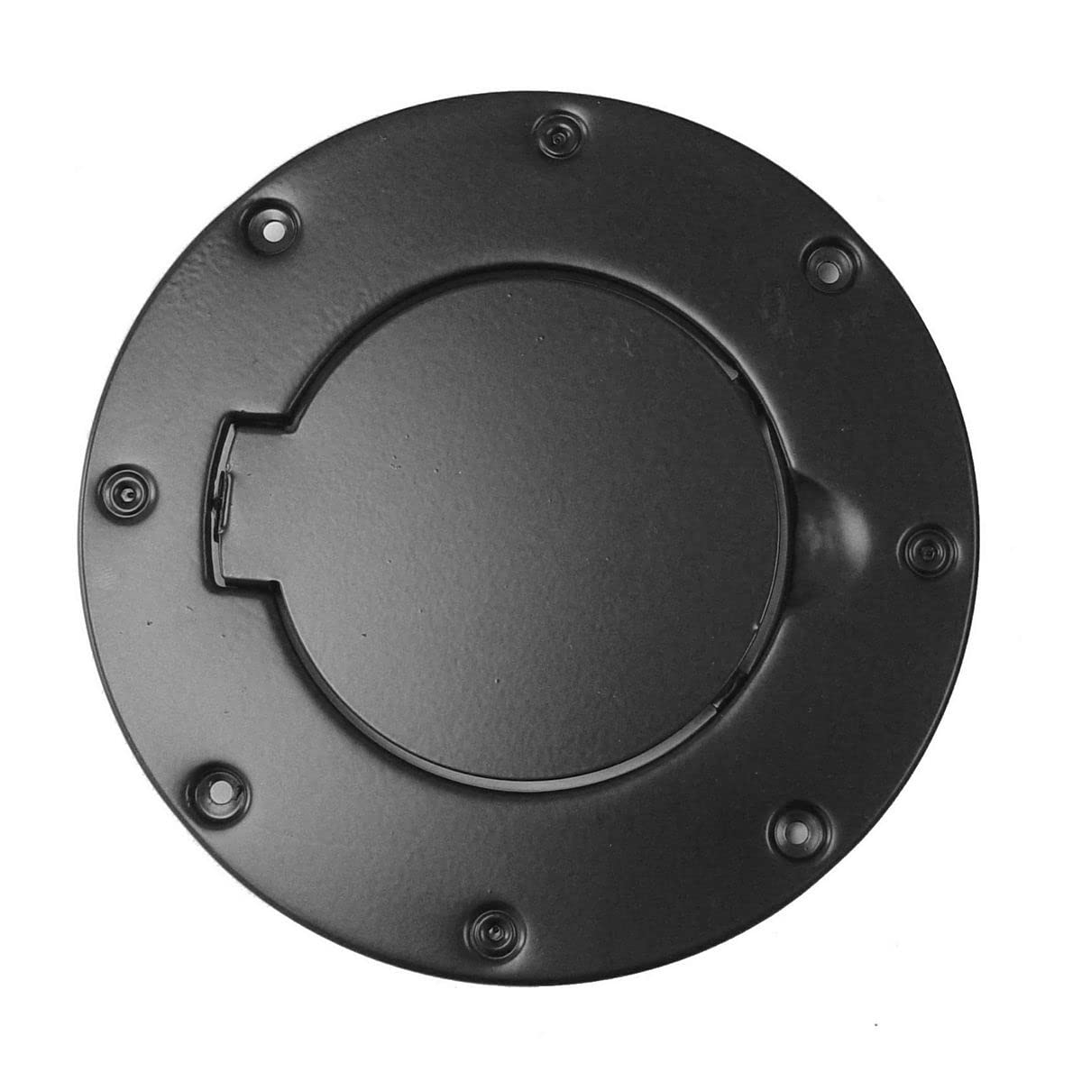 Gas Cap Door, Non-Locking, Black | Rugged Ridge | 11229.01 | Fits 1997-2006 Jeep Wrangler TJ