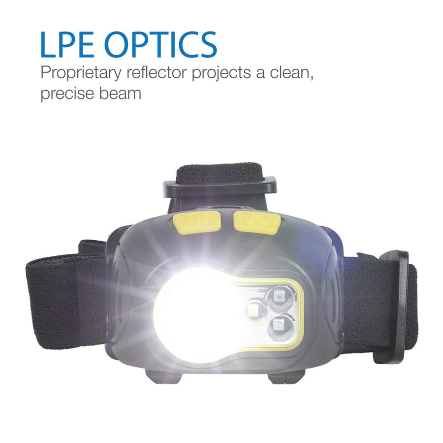 300 Lumen Multi-Color LED Headlamp LUXPRO LP346