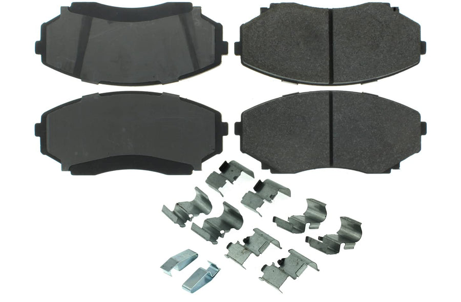 Posi Quiet Centric 104.05510 Semi Metallic Brake Pads With Hardware