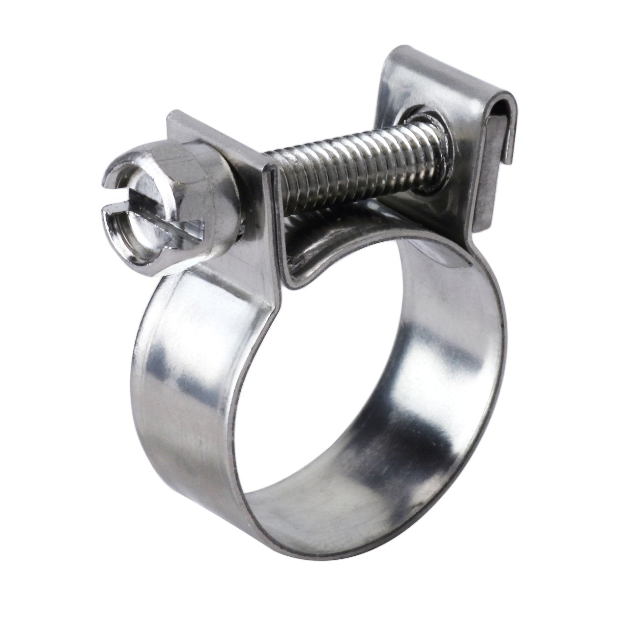 5/16" HPS Performance Stainless Steel Fuel Injection Hose Clamps 10pc Pack (13mm - 15mm) (FIC-13x10)