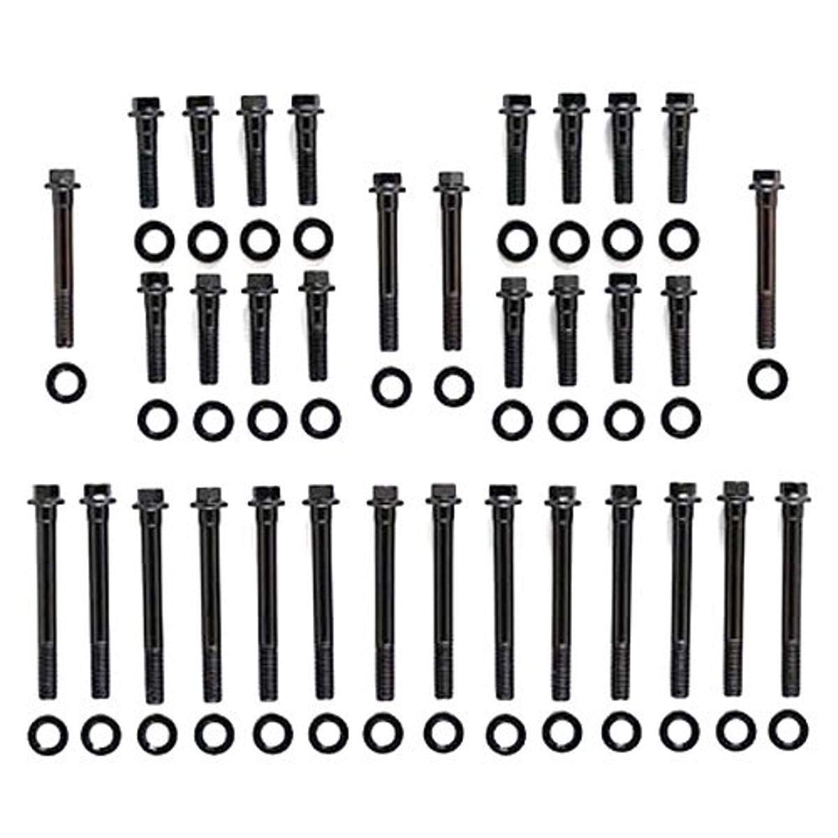 ARP High Performance Series 135-3705 Black Oxide 12-Point Cylinder Head Bolt for Big Block Chevy with Dart Aluminum Head, (Set of 8)
