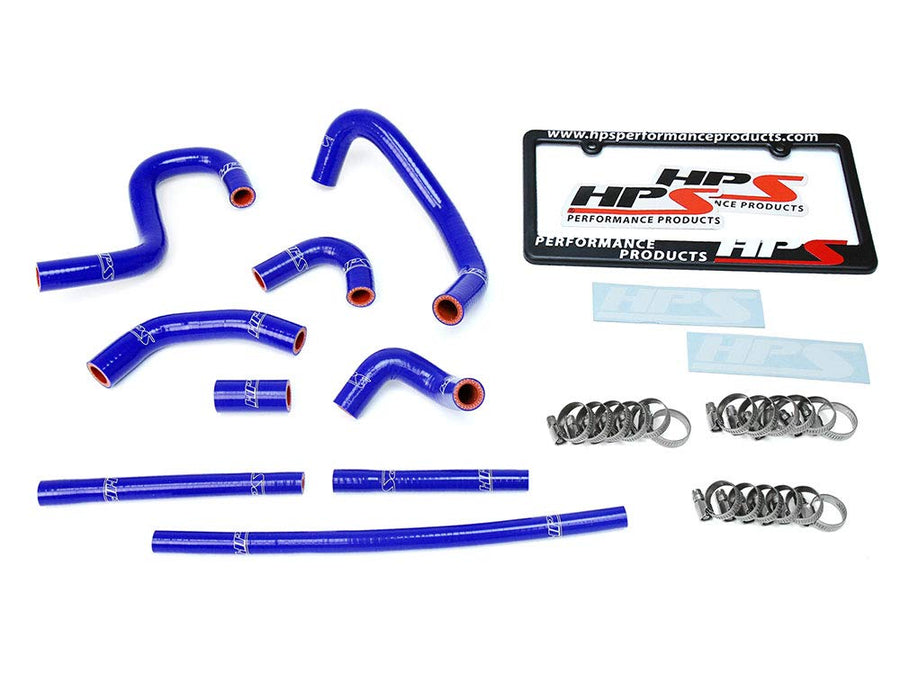 Silicone Heater Hose Kit HPS 57-1696-BLUE Coolant