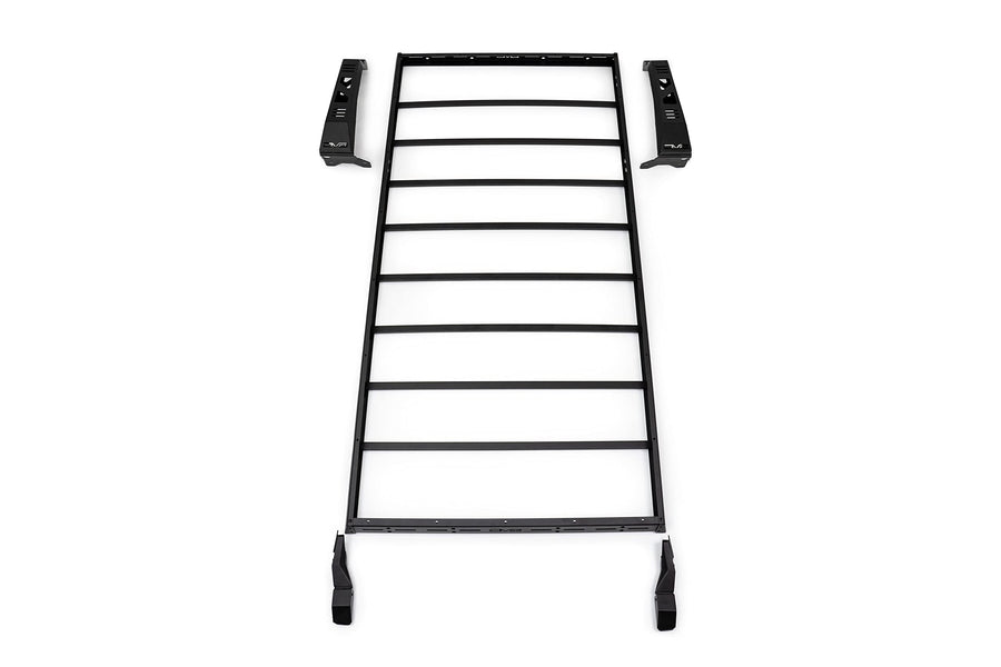 Soft Top Roof Rack DV8 Offroad for 2021-2025 Ford Bronco 4-Door | Bolt-On Installation | Multiple Tie Down Points | 200 lb Capacity | Multiple Accessories