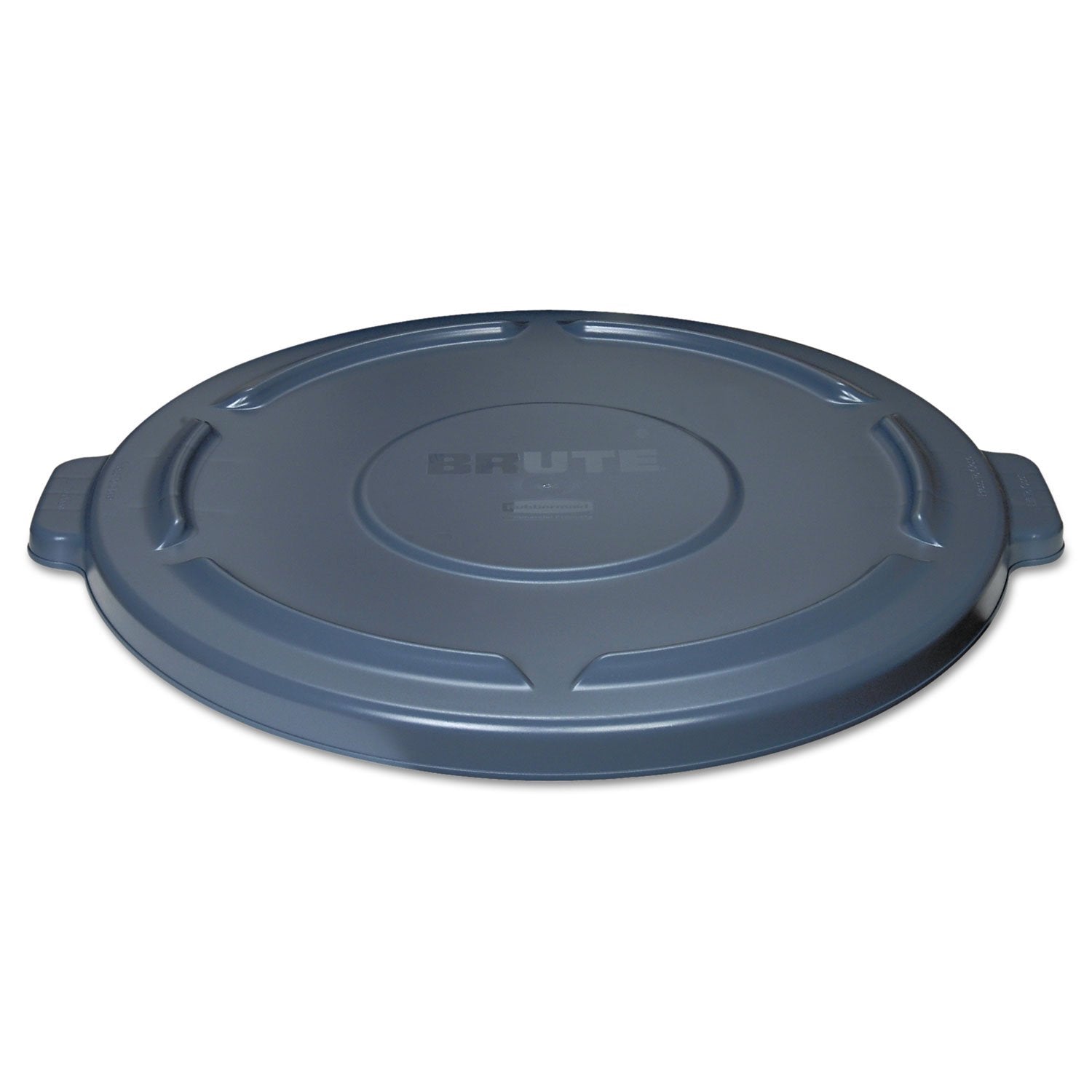 RUB123L Box King Brute Container Flat Lid, 44 gal, 24.25" W x 1.5" H, Gray