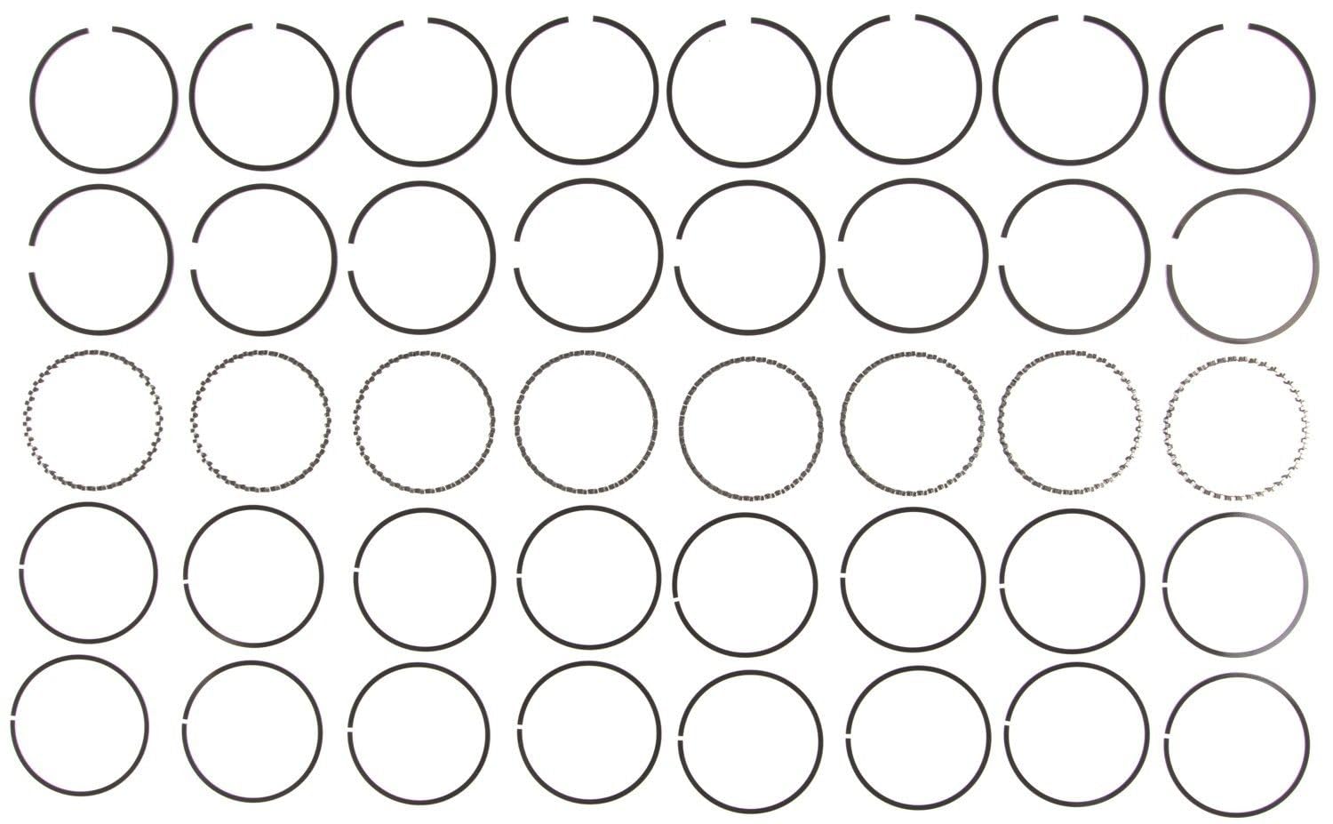 Engine Piston Ring Set MAHLE Original 51137CP.020