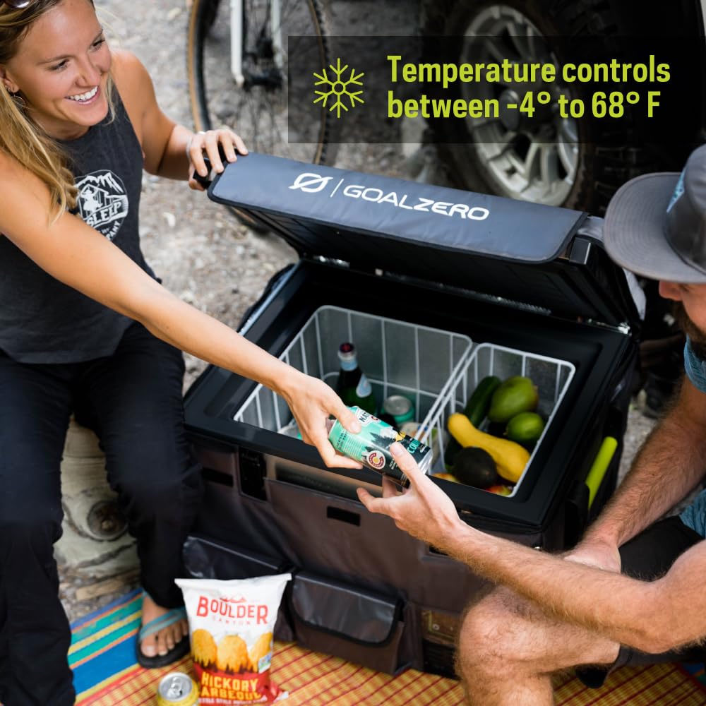 Goal Zero 50 Alta, Portable Fridge and Portable Freezer, Energy Efficient, 53L