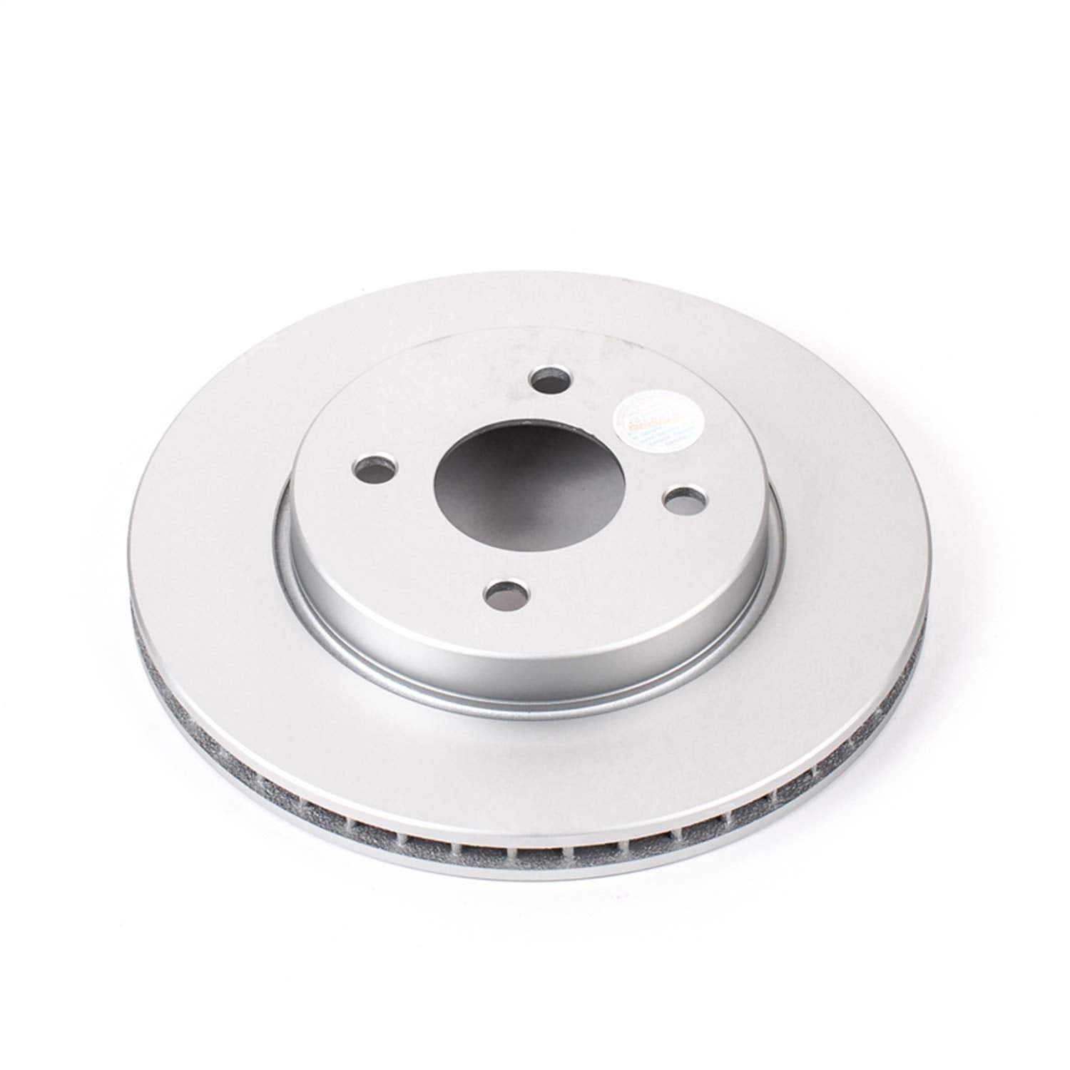 Power Stop Front JBR1539EVC Evolution Geomet Coated Brake Rotor For Nissan Versa 2012-2019, Nissan Versa Note 2014-2019 [Model Specific]