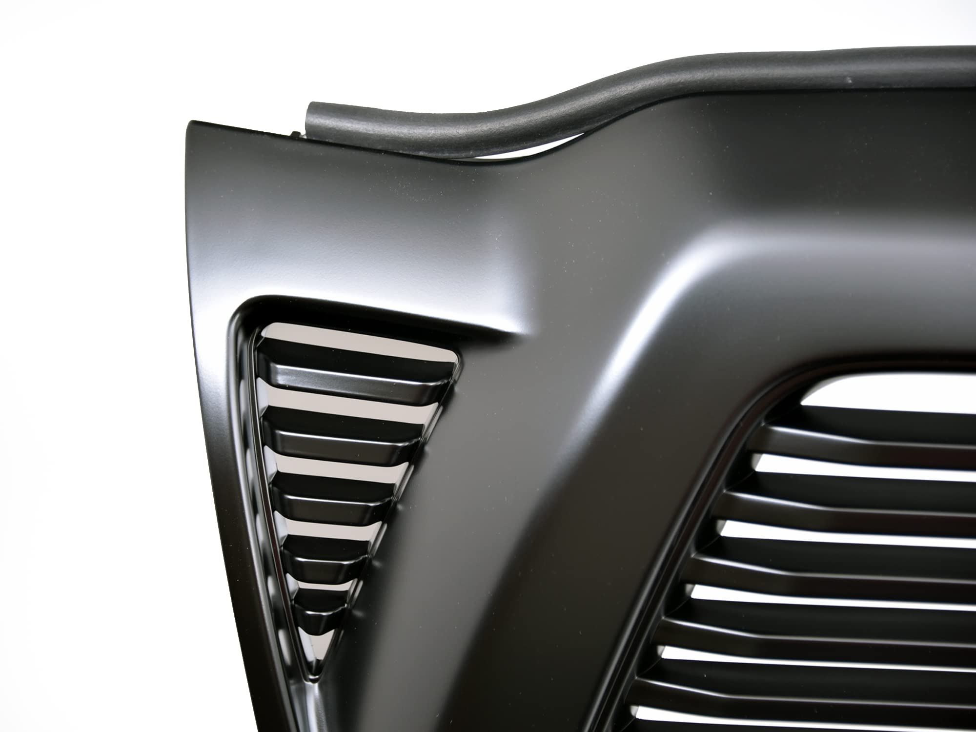 Horizontal Front Hood Grille Armordillo USA 7165625 - Matte Black Fits 2005-2011 Toyota Tacoma