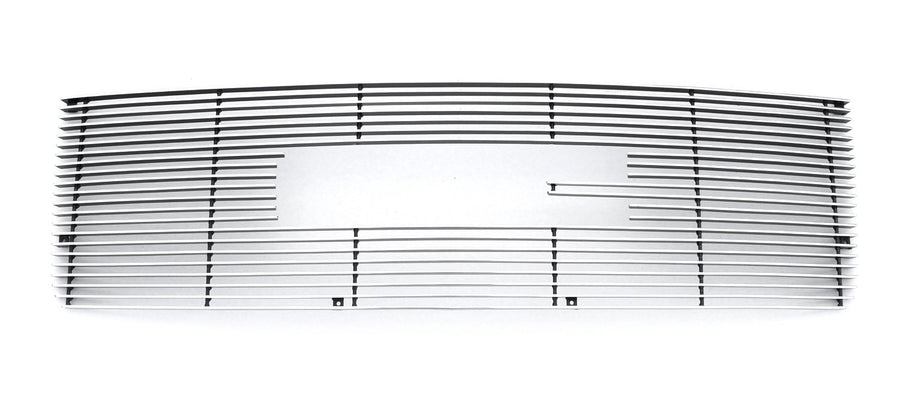Horizontal T-Rex 21205 Aluminum Polished Finish Billet Grille Overlay for GMC Sierra 1500