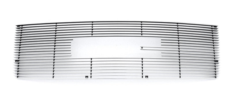 Horizontal T-Rex 21205 Aluminum Polished Finish Billet Grille Overlay for GMC Sierra 1500