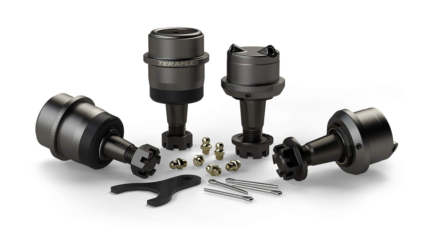 TeraFlex 1353100 Premium Series Ball Joint TJ/YJ/XJ/ZJ 4-Pack, 1 Pack Dana 30/44