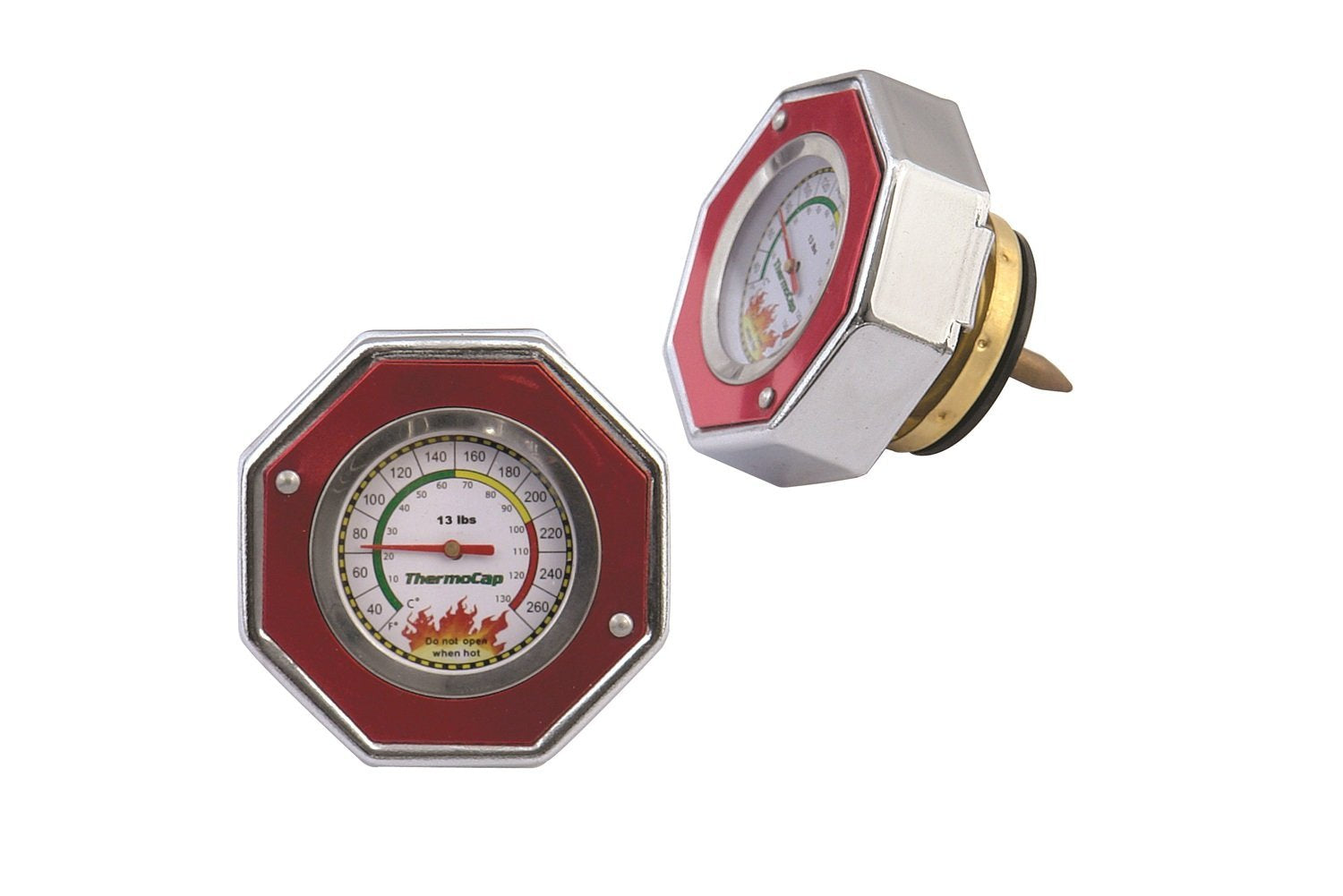 Thermocap Mr. Gasket 2470R - 13 PSI - Red