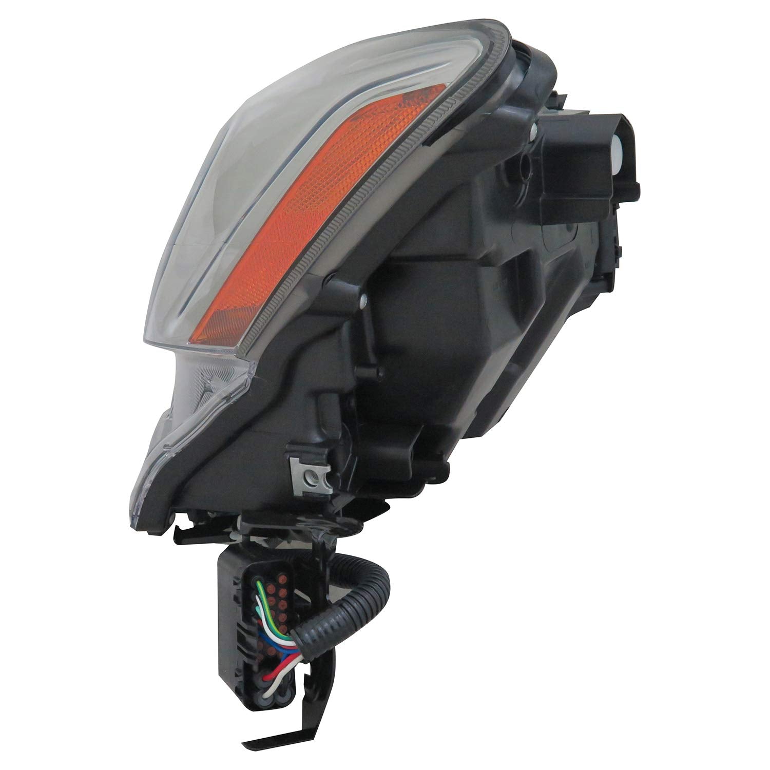 Left TYC Headlight Assembly Compatible with 2009-2010 Lexus IS250