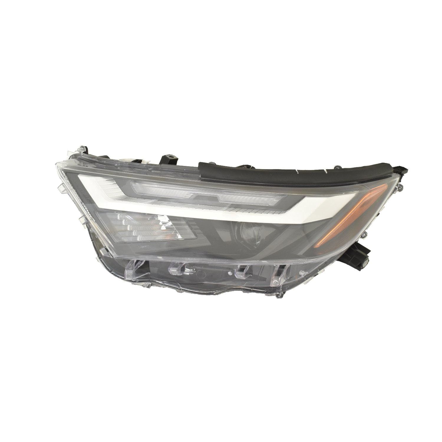 Depo Automotive ACK for Toyota RAV4 22-23 Headlight / 23 Hybrid without LED SIGNAL Lamp USA Built LH Driver Side Replaces OEM: 81150-0R440 Partslink: TO2502316