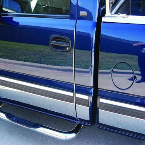 Stainless Steel Door Edge Guard Go Industries 5460 for Dodge Quad '02